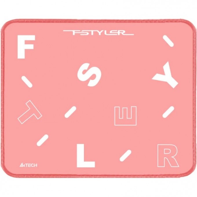 Коврик для мыши A4TECH BLOODY FSTYLER FP25 розовый/белый 250x200x2мм FP25 PINK