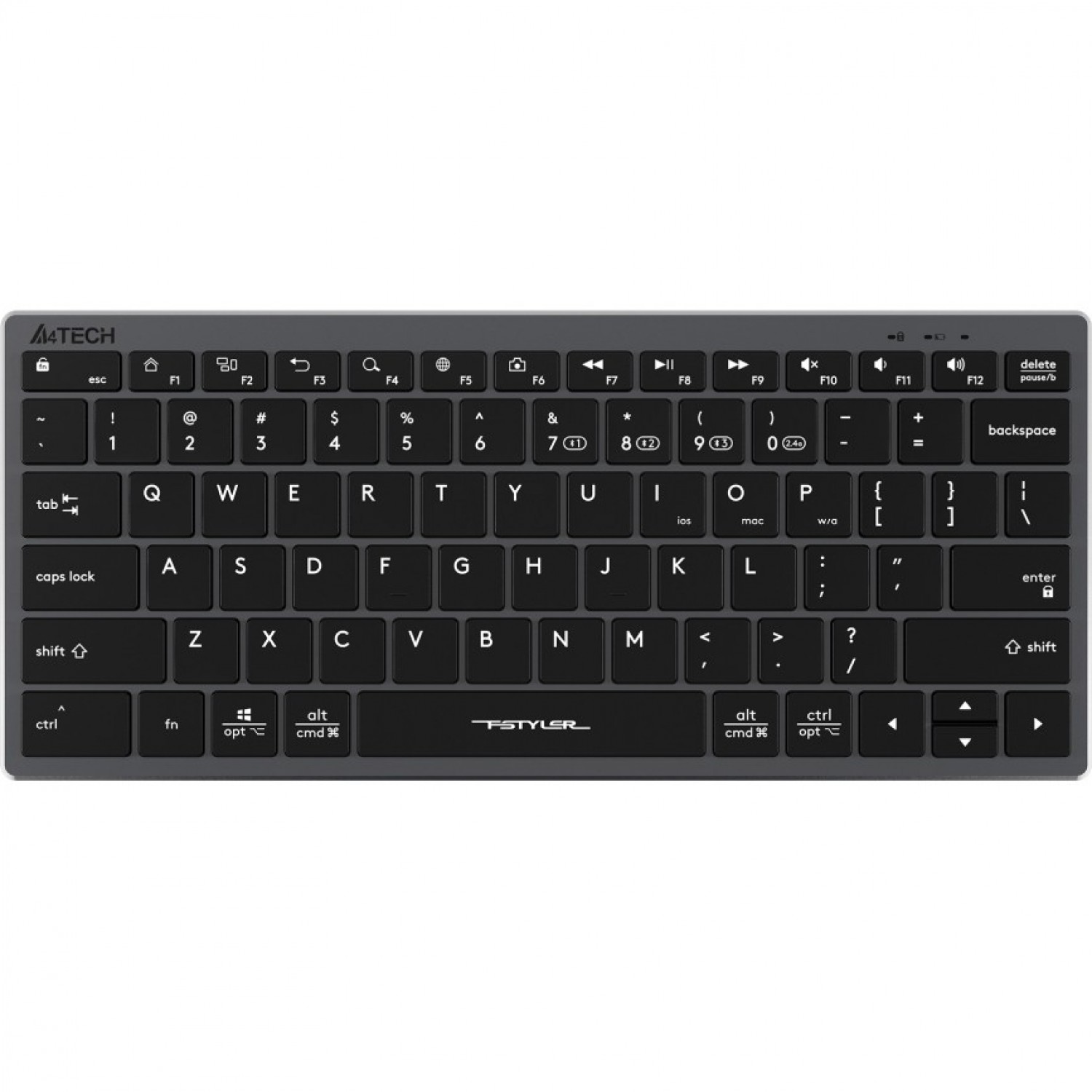 Клавиатура A4TECH FSTYLER FBX51C MULTIMEDIA SLIM BLUETOOTH RADIO USB ...