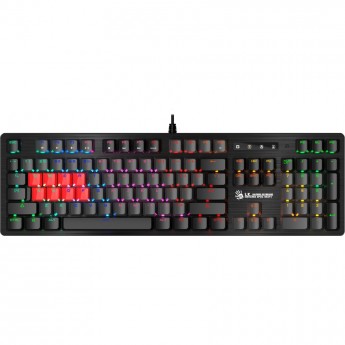 Клавиатура A4TECH BLOODY B820R DUAL COLOR FOR GAMER LED USB черно-серая