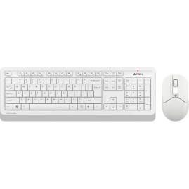 Клавиатура + мышь A4TECH BLOODY FSTYLER FG1012 MULTIMEDIA USB беспроводная белые