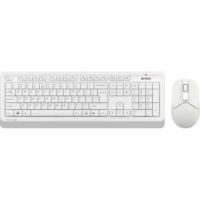 Клавиатура + мышь A4TECH BLOODY FSTYLER FG1012 MULTIMEDIA USB беспроводная белые FG1012 WHITE