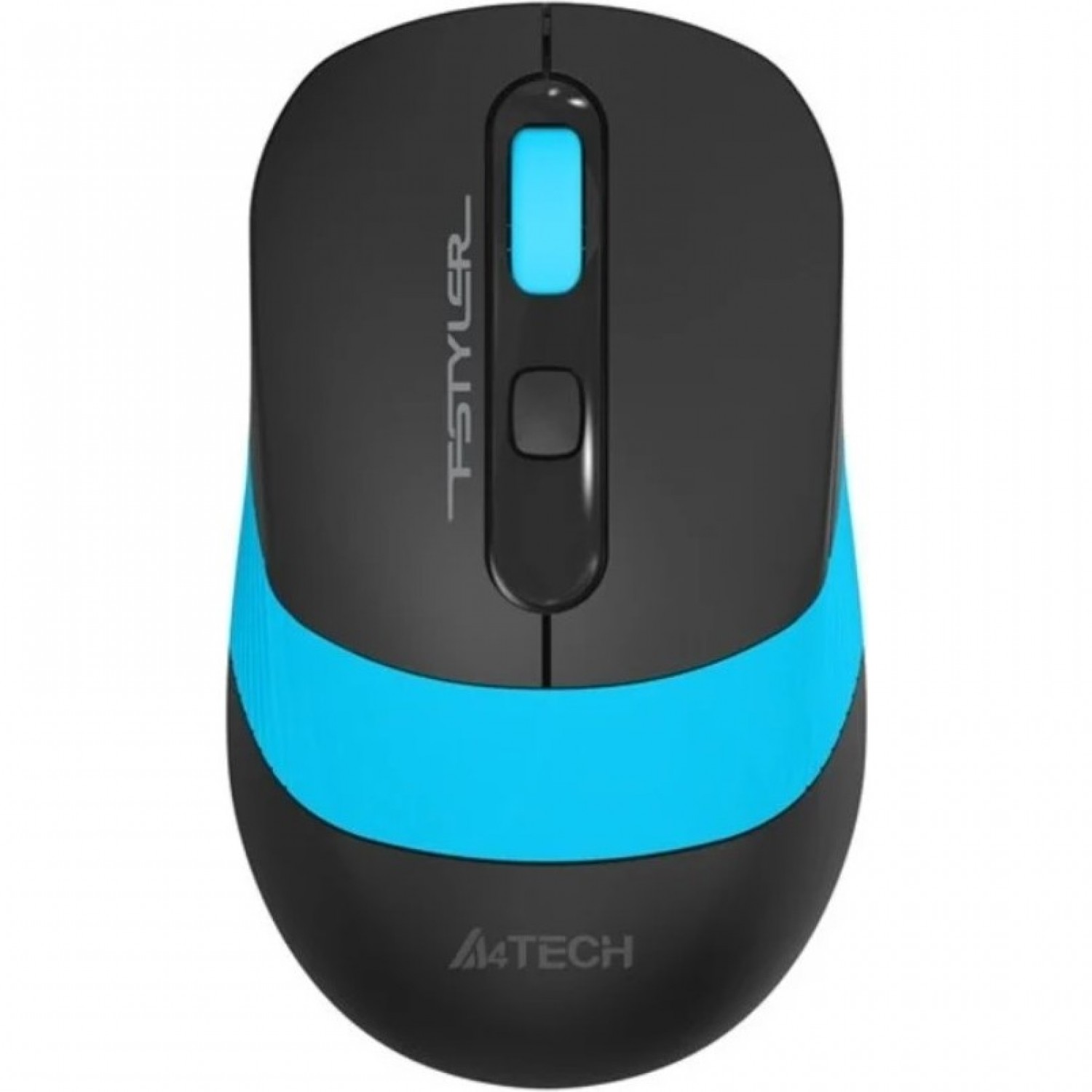 Мышь A4TECH BLOODY FSTYLER FG10 оптическая беспроводная USB черно-синяя ...