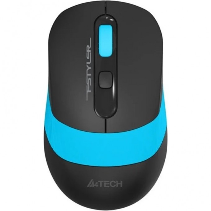 Мышь A4TECH BLOODY FSTYLER FG10 оптическая беспроводная USB черно-синяя FG10 BLUE