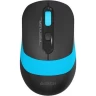 Мышь A4TECH BLOODY FSTYLER FG10 оптическая беспроводная USB черно-синяя FG10 BLUE