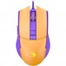 Мышь A4TECH BLOODY L65 MAX оптическая USB желтый/фиолетовый L65 MAX/ROYAL VIOLET