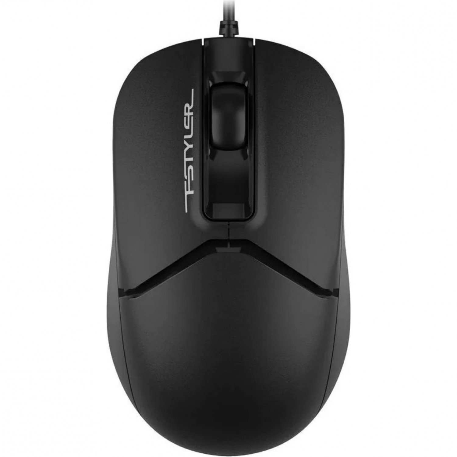 Мышь A4TECH FSTYLER FM12ST USB оптическая 1200dpi бесшумная черный ...