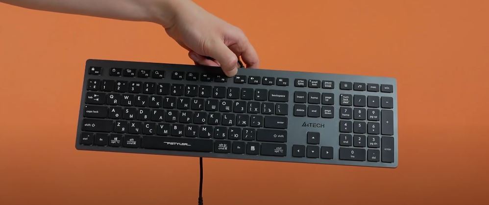 Обзор A4TECH FSTYLER FX60. Проводная ножничная клавиатура с компактными ...