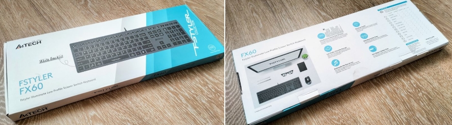 Обзор A4TECH FSTYLER FX60. Проводная ножничная клавиатура с компактными ...